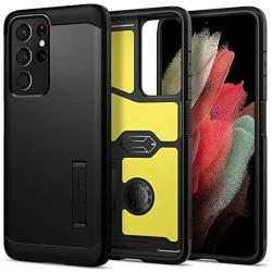 Spigen Tough Armor Designed for Galaxy S21 Ultra Case (2021) - Black
