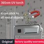 Mini Flashlight Keychain LED Torch USB Rechargeable | 150LM 1W Spotlight 350LM 3W Area Source Flashlight Pocket Torch | Inbuilt Magnet Smart Lighting Device IPX5 Waterproof