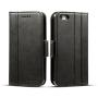 Rssviss iPhone SE Case iPhone 5s/5/SE Wallet Case,Handmade PU Leather Magnet Wallet Flip Case Cover with Built-in Credit Card/ID Card Slots for 5s 5G 5 SE（4.0 inch,Black）