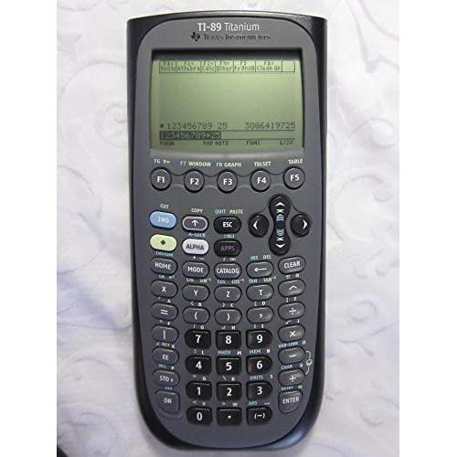 TI-89 Titanium Programmable Graphing Calculator, Sold as 1 Each