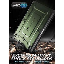 SUPCASE Unicorn Beetle Pro Series Case Designed for iPad Air 4 (2020) 10.9 Inch, with Pencil Holder & Built-in Screen Protector Full-Body Rugged Heavy Duty Case (Green)