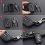 Royalfox(TM) 2/3/4 buttons soft silicone carbon fiber smart keyless remote Key Fob case Cover shell For Lexus RX IS CT GS NX ES RC RCF GSF es300 es330 es350 RC200 RC300 RC350 is300 is250 is350 (black)