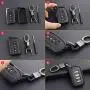 Royalfox(TM) 2/3/4 buttons soft silicone carbon fiber smart keyless remote Key Fob case Cover shell For Lexus RX IS CT GS NX ES RC RCF GSF es300 es330 es350 RC200 RC300 RC350 is300 is250 is350 (black)