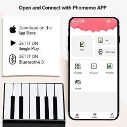 Phomemo M02 Portable Printers- Wireless Bluetooth Mini Pocket Photo Printer Compatible with iOS and Android Systems for Bullet Journaling, Child Painting, Graffiti, Study, Work, Enlightening Education