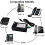 New Power Supply Adapter for Nortel Avaya IP Phones 1110, 1120e, 1140e, 1210, 1220, 1230 and Polycom VVX 500, 501, 600, 601, VOIP Power Adapter for Avaya 1100 & 1200 Series