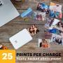 KODAK Step Wireless Mobile Photo Mini Printer (White) Compatible w/ iOS & Android, NFC & Bluetooth Devices