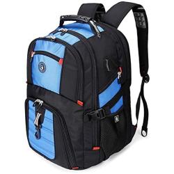 Extra Large 50L Travel Laptop Backpack with USB Charging Port Fit 17 Inch Laptops for Men Women