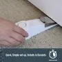 SABRE HS-DSA Wedge Door Stop Security Alarm with 120 dB Siren --- Great for Home, Travel, Apartment or Dorm