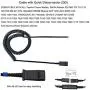 Emaiker Wired Call Center Noise Cancelling Corded Monaural Telephone Headphone for Deskphones U10P-S RJ9 Headset with Mic Mircrophone for Desk Landline Phone IP Phones for Office telemarketing Work