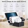 Speedbyte Charging Station for Multiple Devices, 6 Port USB Charging Dock Station Desktop Charger Deviece Organizer Compatible for iPhone ipad Airpods pro iwatch Kindle Tablet