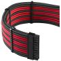 CableMod PRO ModMesh C-Series RM (Black Label) / RMi / RMX Cable Kit - Black / RED