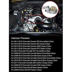 90MM Electronic Throttle Body For Chevy Camaro 2010-2015 Caprice 2011-2016 Corvette 2009-2013 SS 2014-2016 GM LS3 LS7 L99 G8 OEM# 12605109