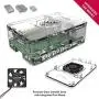 CanaKit Raspberry Pi 4 4GB Basic Starter Kit with Fan (4GB RAM)