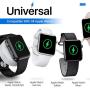 Wireless Charger Compatible with Watch Series 6, 5, 4, 3, 2, 1 – Magnetic Charging Cable – Fast Charging Portable Charger – Long Cord (1)