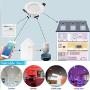 Smart LED Downlights Kit, 9W 4 Inch WiFi & Bluetooth 2 in 1 LED Recessed Lighting App Control RGBCW 2700K-6500K Daylight Multicolor Ceiling Lights with Smart Panel, Fits for Alexa Google Home, 10 Pack