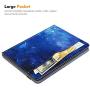 Fintie Folio Case for New iPad 8th Gen (2020) / 7th Generation (2019) 10.2 Inch - Multi-Angle Viewing Soft TPU Smart Stand Back Cover with Pocket, Pencil Holder, Auto Wake/Sleep, Starry Sky