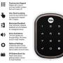 Yale Assure Lock SL Key Free Touchscreen Deadbolt (Amazon Key Edition – Amazon Cloud Cam required), works with Alexa in Oil Rubbed Bronze (YRD256)