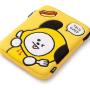 BT21 Bite Collection CHIMMY Character Tablet Sleeve Bag Case Cover, Compatible with 10 Inch iPad Air, iPad Pro, Galaxy Tab, Yellow