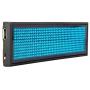 Bluetooth Led Name Tag, Wireless Rechargeable LED Badge Scrolling Message Display Programmable Business Badges with Magnet and Pin(Blue)