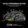 Corsair Nightsword RGB - Comfort Performance Tunable FPS/MOBA Optical Ergonomic Gaming Mouse with Backlit RGB LED, 18000 DPI, Black