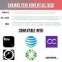 PacSatSales - Fiber Optic Patch Cable - Single Mode - SIMPLEX - OS1-9/125um (15M, SC/APC to SC/APC)
