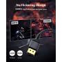 DisplayPort Cable 1.4, Maxonar 8K 10Ft/ 3M Displayport Cable (8K@60Hz 7680x4320, 4K@240Hz, 2K@144Hz) VESA Certified HBR3 High Speed DP to DP Cable Cord for PC, Laptop, TV Gaming Monitor - Grey
