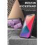 SUPCASE Unicorn Beetle Pro Series Case for iPhone 12 Pro Max (2020 Release) 6.7 Inch, Built-in Screen Protector Full-Body Rugged Holster Case(Violte)