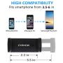 Car Air Vent Phone Mount, EXSHOW Universal Car Vent Clip Holder [2 Level Locking] for iPhone 11 Pro Max XS XR X 8 Plus 7 6, Samsung S10 S9 S7, Huawei 10 9 Honor, Sony etc, Black