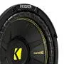 Kicker CompC Single 10 Inch 500 Watt Max Dual Voice Coil 4 Ohm Car Subwoofer