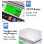 RESHY High Precision 7.5kg x 0.1g Digital Accurate Electronic Balance Lab Scale Laboratory Weighing Industrial Scale Kitchen Scale Scientific Scale Counting Scale (7500g, 0.1g)