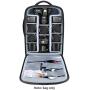 Neewer 2-in-1 Convertible Wheeled Camera Backpack Luggage Trolley Case with Double Bar, Anti-shock Detachable Padded Compartment for SLR/DSLR Cameras, Tripod, Lens and Other Accessories (Black/Grey)