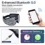 Boodlab Sleep Headphones Bluetooth Sleep Mask, 3D Sleep Eye Mask with Ultra-Thin HD Stereo Speakers Washable Adjustable for Sleeping Side Sleepers, Air Travel,Yoga,Meditation,Holiday