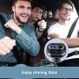 VicTsing Bluetooth FM Transmitter for Car, Wireless In-Car Bluetooth Adapter/w USB Port, Support Aux Input Output, TF Card and U-Disk, Hands-Free calls