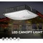1000LED LED Canopy Light Fixtures 65W, Upgrade Bright 8,000LM Daylight 5000K 250W HID/HPS Replacement, Waterproof IP65 Gas Station Garage Light UL DLC Listed