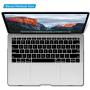 IBENZER New 2020 MacBook Air 13 inch Case M1 A2337 A2179 A1932 Plastic Hard Shell Case with Keyboard Cover for Apple Mac Air 13 Retina Display with Touch ID (2018-2020), Black, MMA-T13BK+1A