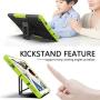 ROISKIN Dual Layer Heavy Duty Shockproof Impact Resistance Protective Case with Kickstand for FlRE 10 inch Case