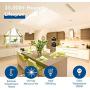 Hyperikon 4 Inch LED Recessed Lighting, 9W=65W, Dimmable Downlight, CRI90, UL, Energy Star, Soft White, 12 Pack