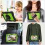 SEYMAC stock Case for FireHD 8/8Plus ( 10th Generation 2020 ), Full-Body Drop-Proof Case with [360 Degrees Rotating Stand] Hand Strap [Screen Protector] for FireHD 8/8 Plus 10th Gen (Green+Black)