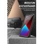 SUPCASE Unicorn Beetle Pro Series Case for iPhone 12 Pro Max (2020 Release) 6.7 Inch, Built-in Screen Protector Full-Body Rugged Holster Case(Black)