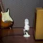 Blue Yeti USB Mic for Recording & Streaming on PC and Mac, 3 Condenser Capsules, 4 Pickup Patterns, Headphone Output and Volume Control, Mic Gain Control, Adjustable Stand, Plug & Play - Satin Red