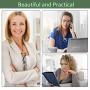 Reading Glasses Oversized Frame Women UV Blue Light Filtering Magnifier 1.25 - 3.00