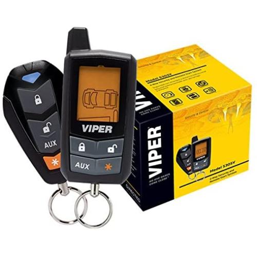 Viper 5305V 2 Way LCD Vehicle Car Alarm Keyless Entry Remorte Start System