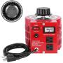 Beleeb 20Amp Variable Transformer Auto AC Voltage Regulator Power Supply, 2000VA Max, 0~130 Volt Output