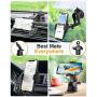 [Upgraded] VANMASS Universal Car Phone Mount [for Trip & Family & Friend] Handsfree Windshield Dash Air Vent Cell Phone Holder Car, Compatible with iPhone 12 11 Xs Max XR X SE Samsung S20 S10 Note 10