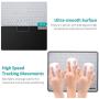 VicTsing Mouse Pad with Stitched Edge, Premium-Textured Mouse Mat, Non-Slip Rubber Base Mousepad for Laptop, Computer & PC, 10.2×8.3×0.08 inches, Grey
