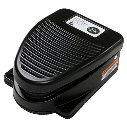 SSC Controls F500 Foot Switch, Electrical, Single Pedal, Momentary, 20 Amp, Single Pedal, Made in USA