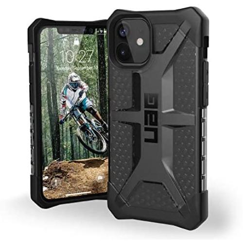 URBAN ARMOR GEAR UAG Designed for iPhone 12 Mini Case [5.4-inch Screen] Rugged Lightweight Slim Shockproof Transparent Plasma Protective Cover, Ash