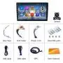 Car Stereo Double Din Car Radio Android 8.1 Audio 9”2.5D HD Touch Screen in Dash Car MP5 Player with Bluetooth GPS Navigation WiFi FM/AM Radio Support Mirror Link SWC Dual USB + Rear View Camera