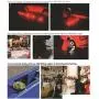Roadside Flashing Flare Safety Warning Lights Emergency LED Strobe Lights, Magnetic Base Vehicles and Vessels (Red)