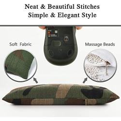Mouse Pad Wrist Support Set - Keyboard Wrist Rest Pad Bean Bag with Ergobeads, Wrist Pain Relief for Easy Typing, Office, PC, Laptop, Skin-Friendly & Breathable, Washable & Durable, Camouflage